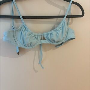 Target Light Blue Bikini Top